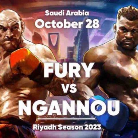 نزال الملاكمة العالمي  ‏FURY vs. NGANNOU