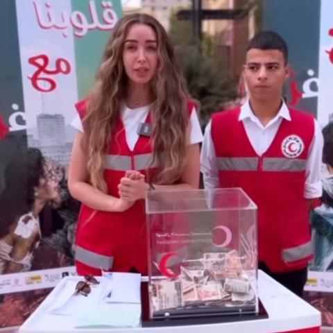 هنا الزاهد - صورة معدلة من السوشيال ميديا