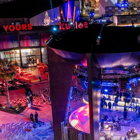 بوليفارد سيتي - صورة من حساب موقع موسم الرياض عاى الأنترنت