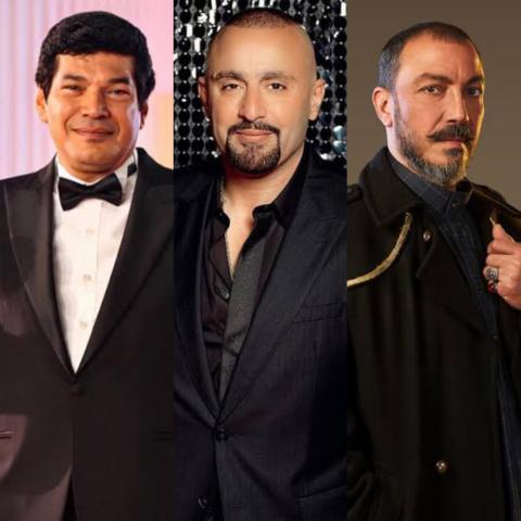 طارق لطفي وأحمد السقا وباسم سمرة