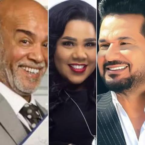 حاتم العراقي وشيماء سيف وسليمان عيد