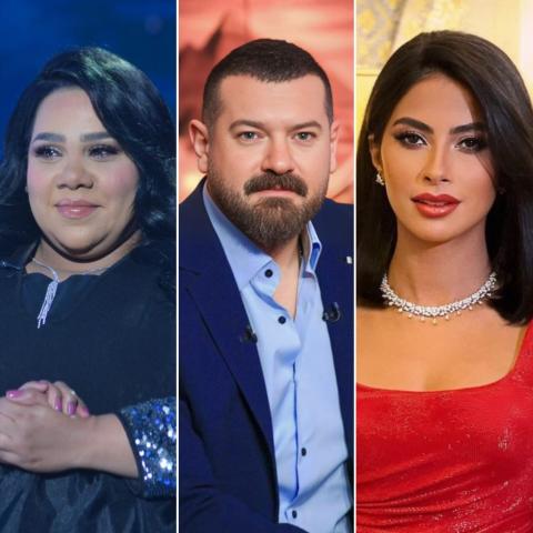 روبي وعمرو يوسف وشيماء سيف