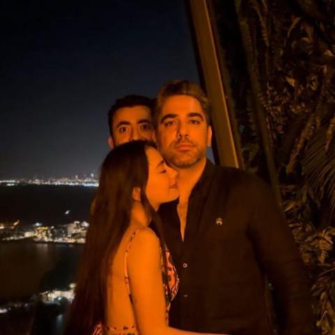 نسليهان و قادير دوغلو - صورة من انستقرام Erdal Şahin