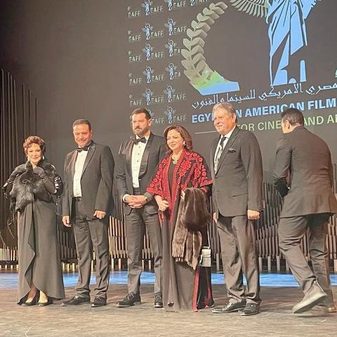 نجوم مصر في المهرجان المصري الأمريكي للسينما والفنون - صورة من إنستقرام