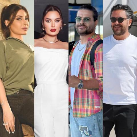 راغب علامة وناصيف زيتون وسيرين عبدالنور ويارا - إنستغرام