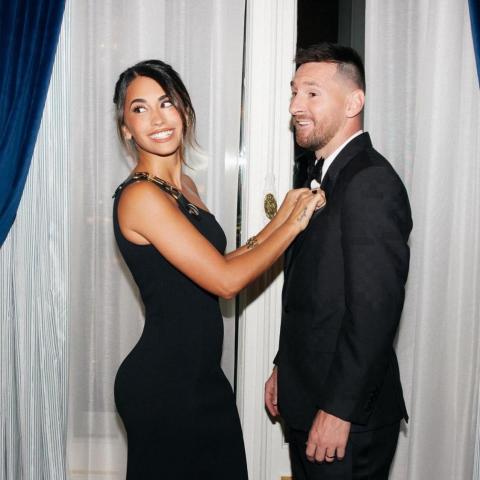 ليونيل ميسي وأنتونيلا روكوزو - إنستغرام