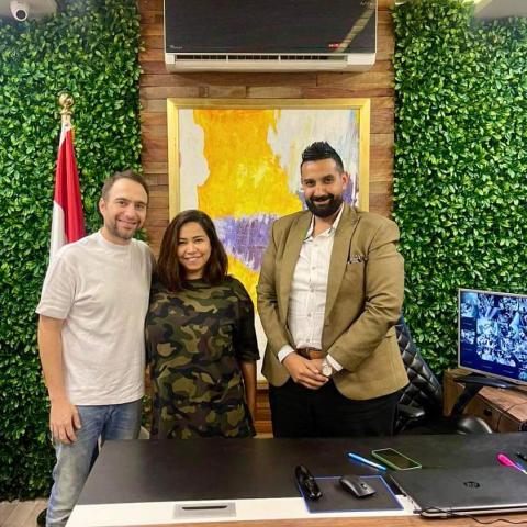 شيرين عبد الوهاب وحسام حبيب