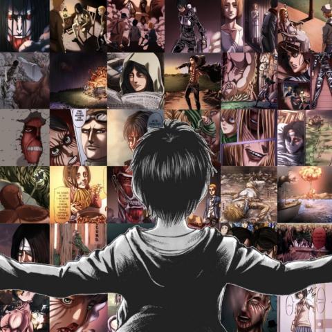 هجوم العمالقة - صورة من فانز المسلسل على X