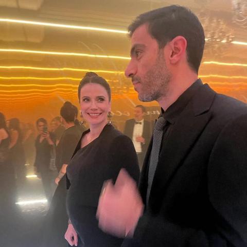 سونغول أودان برفقة زوجها - صورة من انستقرام