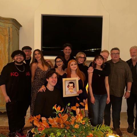 Modern Family - صورة من حساب Sofia Vergara على انتستقرام