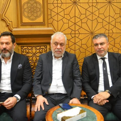 نجوم مصر في عزاء صلاح رمزي