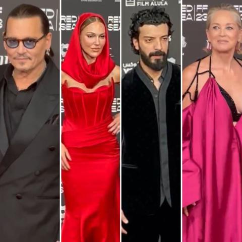 صور وصول النجوم إلى السجادة الحمراء لـ مهرجان البحر الأحمر