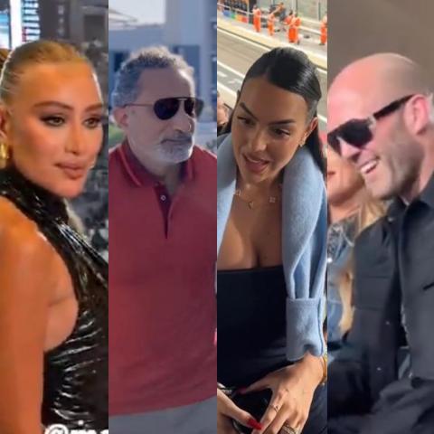 النجوم من سباق الفورمولا 1 في أبوظبي - صورة معدلة