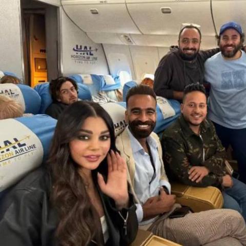 هيفاء وهبي وفريق عمل فيلم جوري