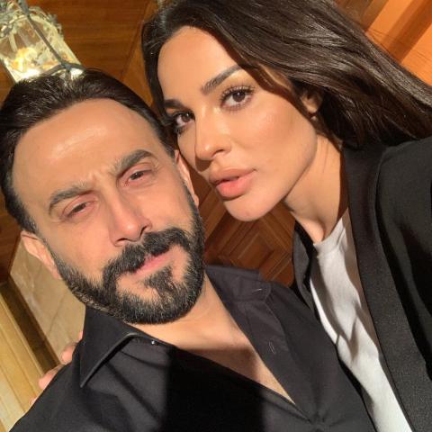 نادين نسيب نجيم مع قصي خولي - صورة من انستجرام