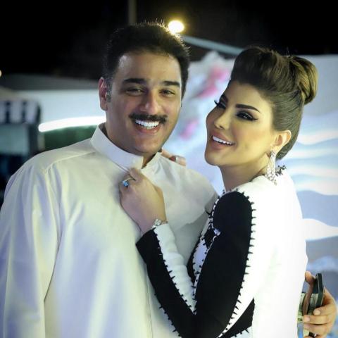 إلهام الفضالة وشهاب جوهر - إنستغرام