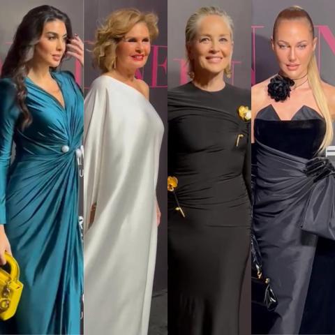 مريم أوزرلي وشارون ستون ويسرا وياسمين صبري