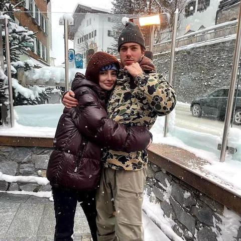 ميدو ووكر وزوجها السابق لويس ثورنتون آلان - إنستغرام