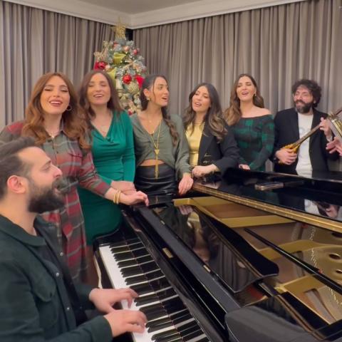 عائلة نعمة - صورة من فيديو إنستقرام