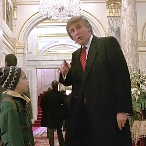 ترامب في Home Alone 2