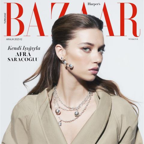 عفراء ساراتش أوغلة - صورة من حساب Harper’s Bazaar Türkiye على انستقرام
