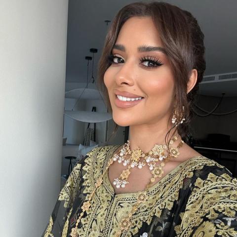 اطلالة بلقيس في مؤتمر المناخ - صورة من انستقرام