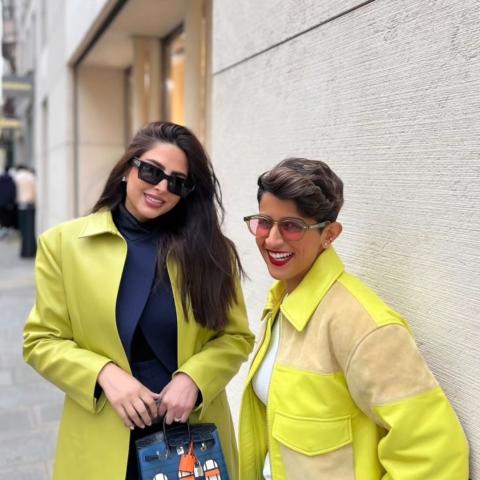 نورة العميري و فوز الفهد - صورة من انستقرام