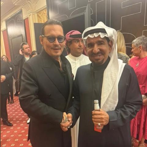 عبدالله السدحان وجوني ديب