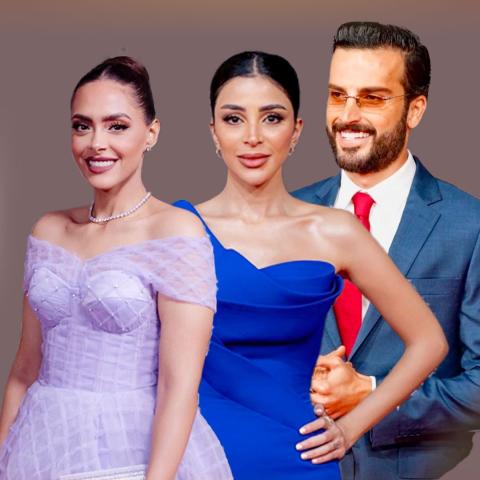مهند الحمدي - العنود سعود - أضوى الفهد من مهرجان البحر الأحمر السينمائي