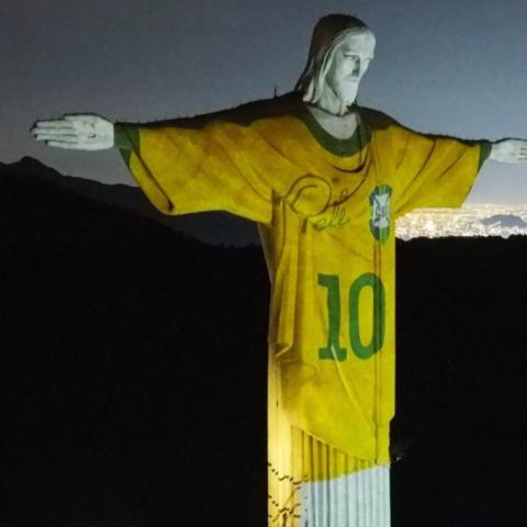 من احتفالات البرازيل بالذكرى الأولى لوفاة بيليه