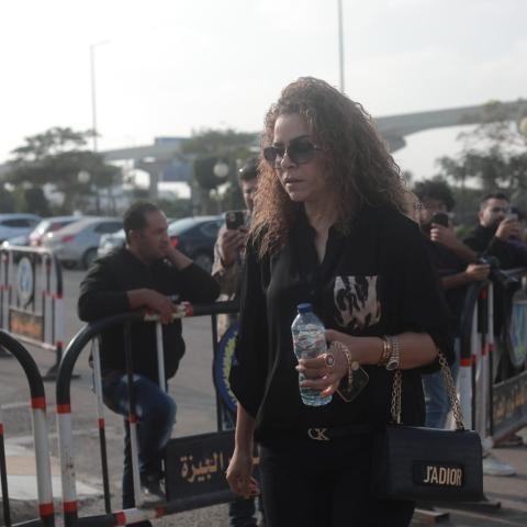 صور من جنازة الراحلة ناهد فريد شوقي