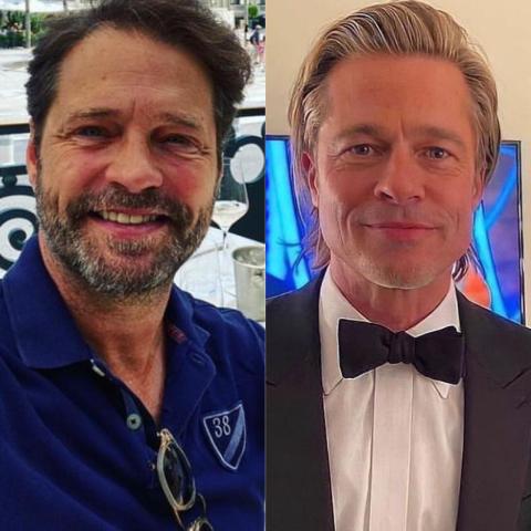 براد بيت وجيسون بريستلي - إنستغرام