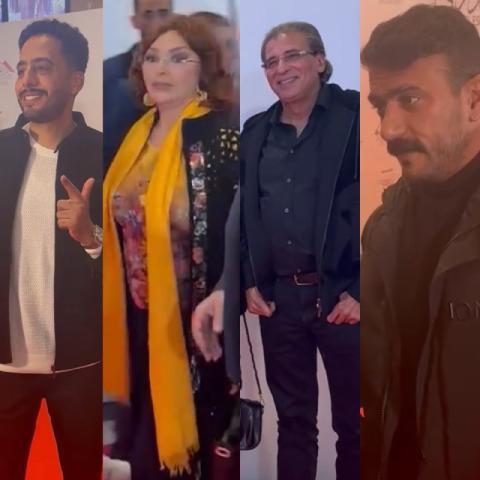 النجوم في عرض فيلم الإسكندراني الخاص  - صورة معدلة