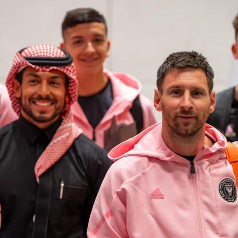 ميسي مع نادي إنتر ميامي - تويتر