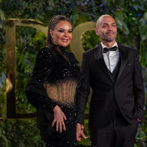 كارمن لبس و ابنها من حفل JOY AWARDS 2024