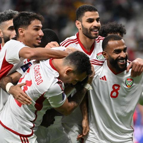المنتخب الإماراتي  - صورة من منصة X