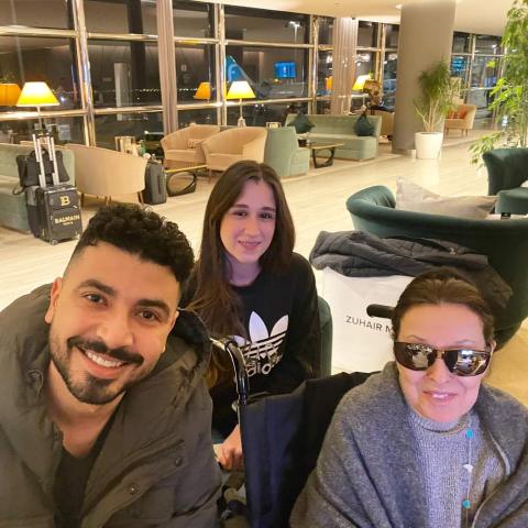 لقاء نجاة بمحمد أنور