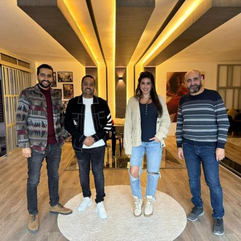 ياسمين صبري من تحضيرات مسلسل رحيل