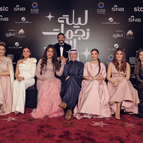 ليلة نجمات العرب  - اكس