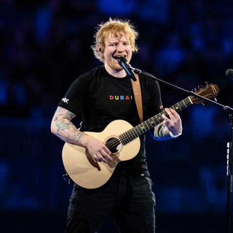 Ed Sheeran في دبي