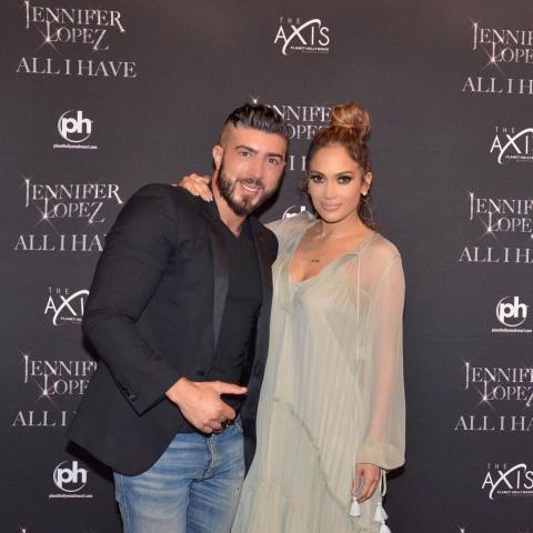 شربل زوي مع جنيفر لوبيز
