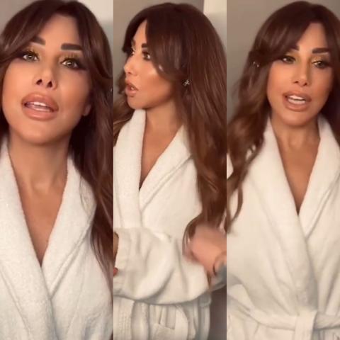 نجوى كرم - صورة معدلة من السوشيال ميديا