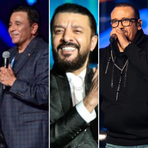 نجوم التسعينات من حفل كاسيت 90s - صورة معدلة