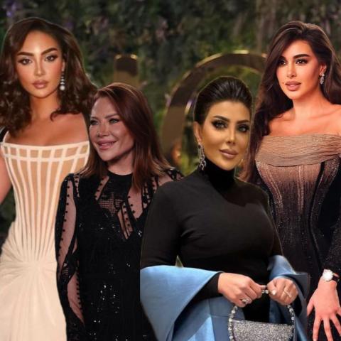 اكشن بسبب فساتين Joy awards