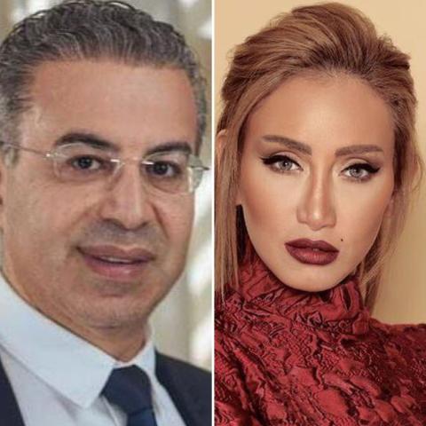 ريهام سعيد و نادر صعب - صورة معدلة