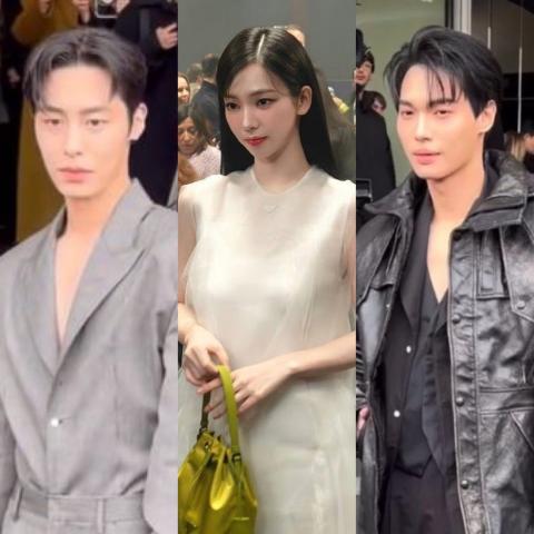 نجوم عرض Prada لـ خريف وشتاء 2024 - صورة معدلة