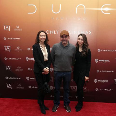 الأمير علي بن الحسين يرعى العرض الخاص للجزء الثاني من فيلم الخيال العلمي الأميركي &quot;كثيب&quot; المصور في الأردن