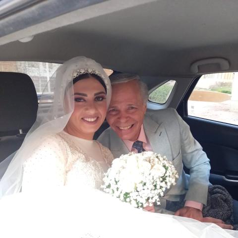 محمود عامر وزوجته - صورة من فيسبوك