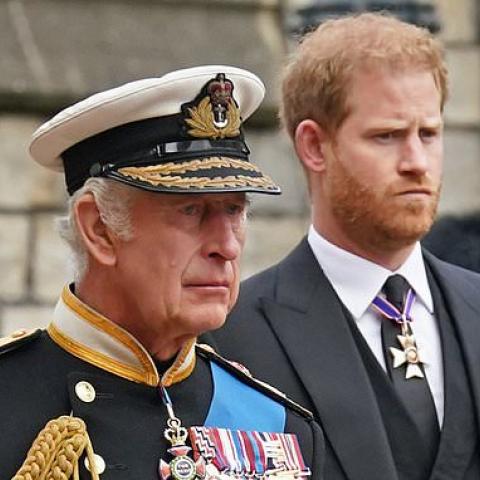 الأمير هاري والملك تشارلز - صورة من غوغل