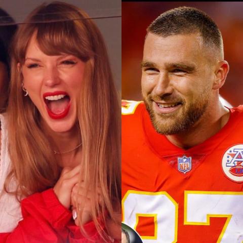 ترافيس كيلسي وتايلور سويفت - صورة معدلة